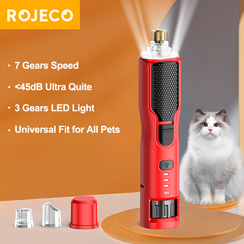 Pet Nail Grinder - جهاز تلميع أظافر الحيوانات الأليفة الكهربائي