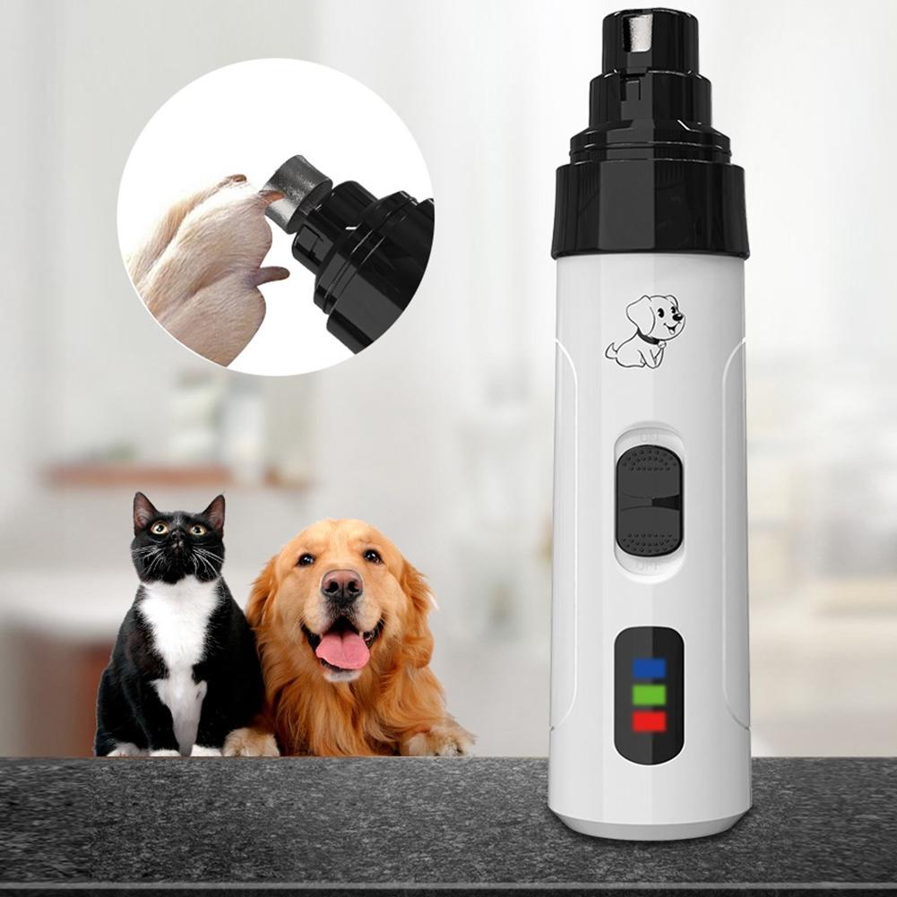 Pet Nail Grinder - جهاز تلميع أظافر الكلاب المحمول الاحترافي،