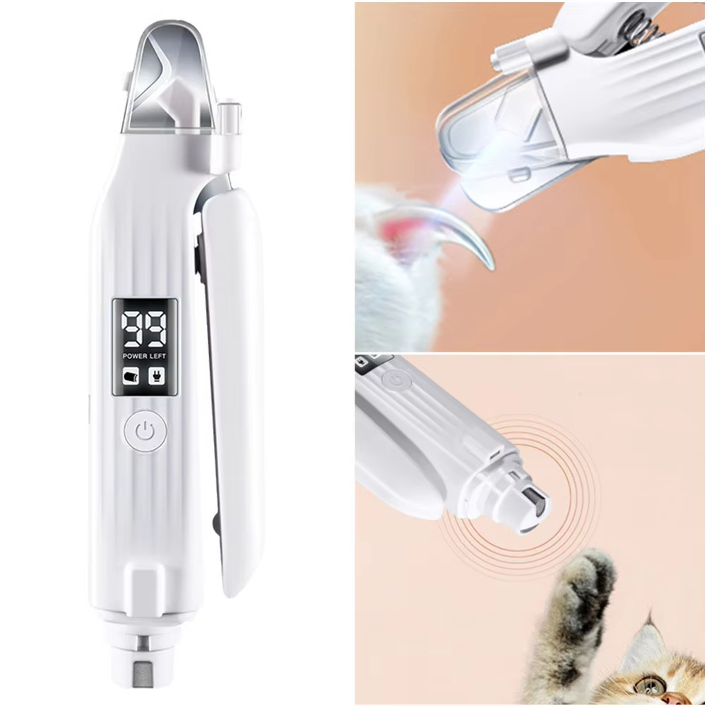 2 في 1 الكهربائية الحيوانات ال - مراجعة Pet Nail Grinder وسعره