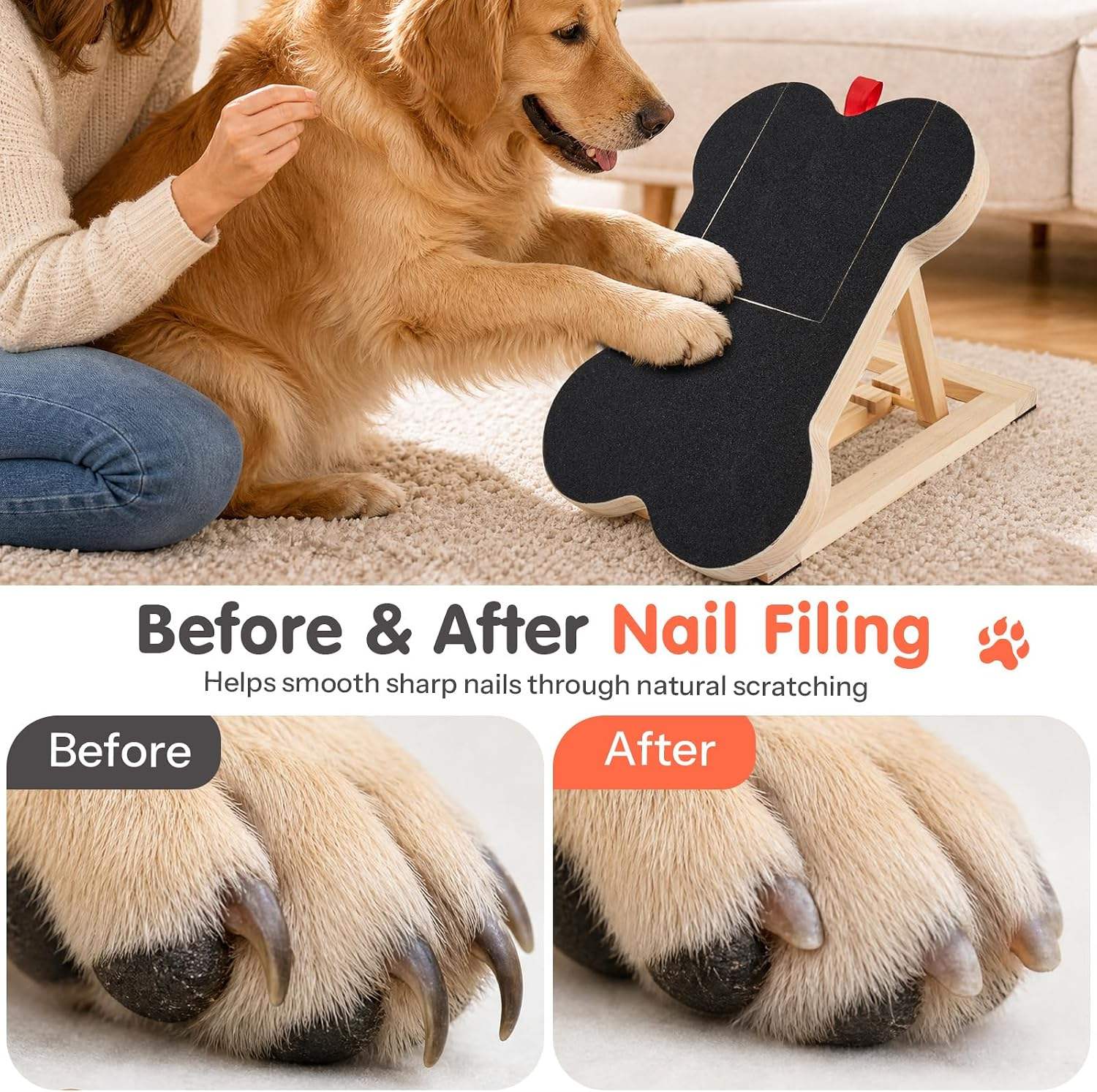 لوح خشبي لتقليم أظافر الكلاب م - مراجعة Pet Nail Grinder وسعره