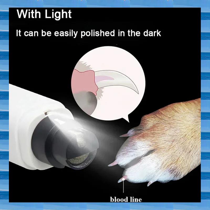 الكهربائية الكلب مسمار كليبرز  - مراجعة Pet Nail Grinder وسعره