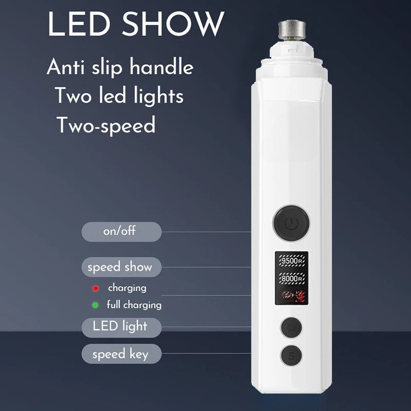 جهاز كهربائي احترافي لتقليم أظ - مراجعة Pet Nail Grinder وسعره