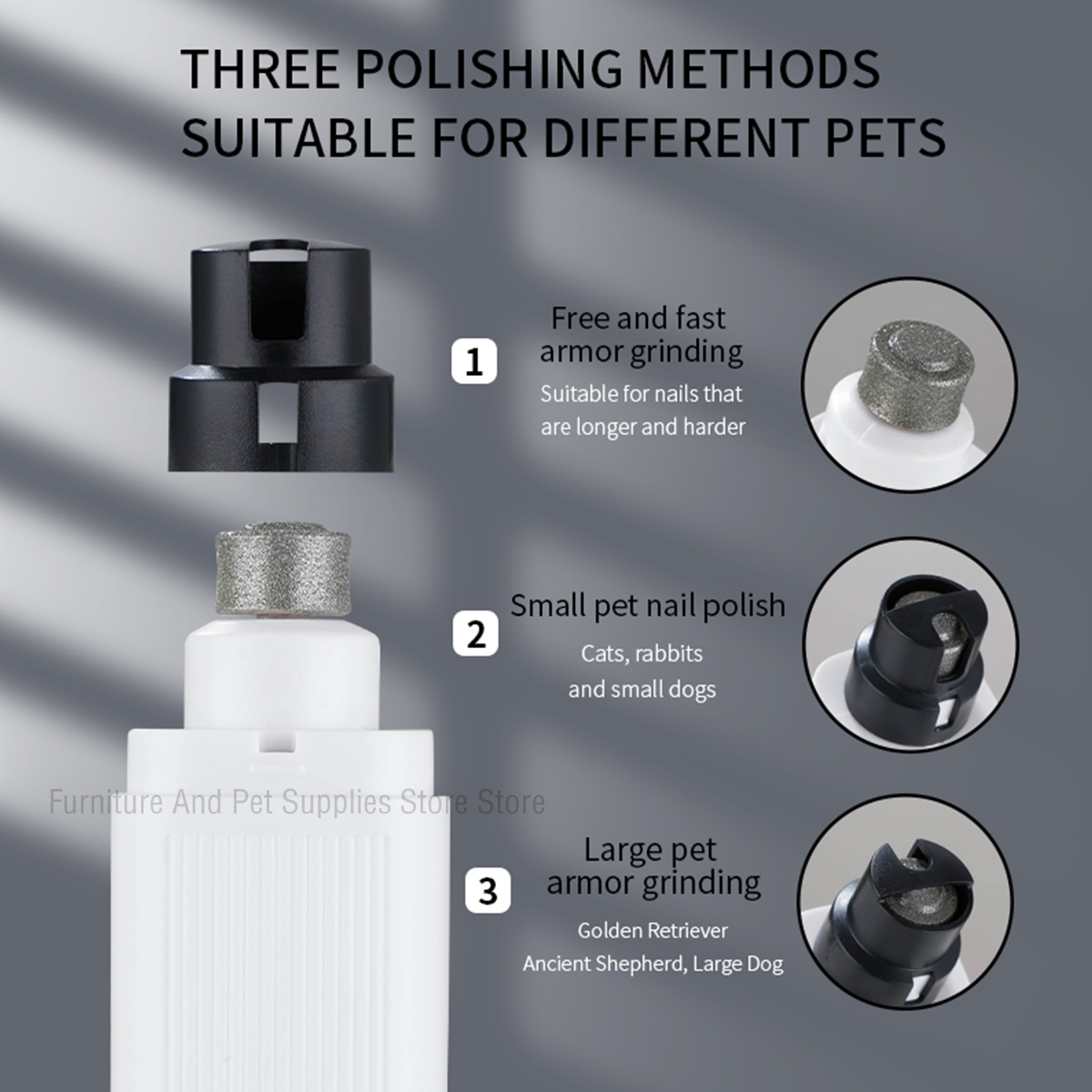 الكهربائية الكلب مسمار كليبرز  - مراجعة Pet Nail Grinder وسعره